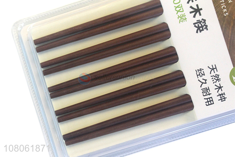 New Design Reusable Wooden Chopsticks For Home And Hotel