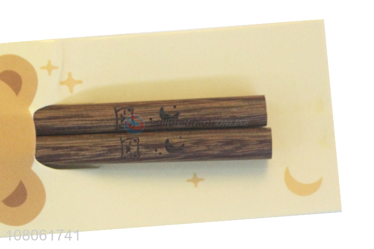 High Quality Customizable Logo Nature Wooden Chopsticks