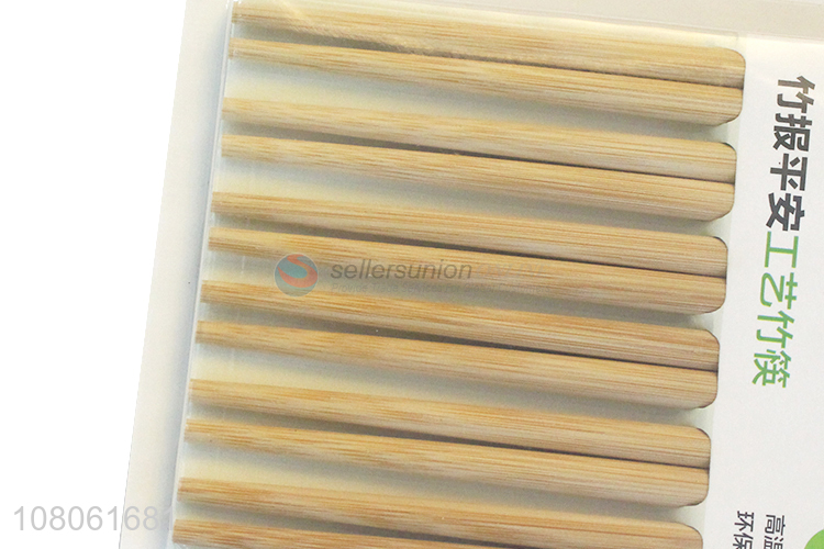 Custom High Temperature Resistant Bamboo Chopsticks Reusable Chopsticks