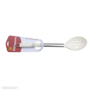 Yiwu wholesale durable silicone slotted spoon for household