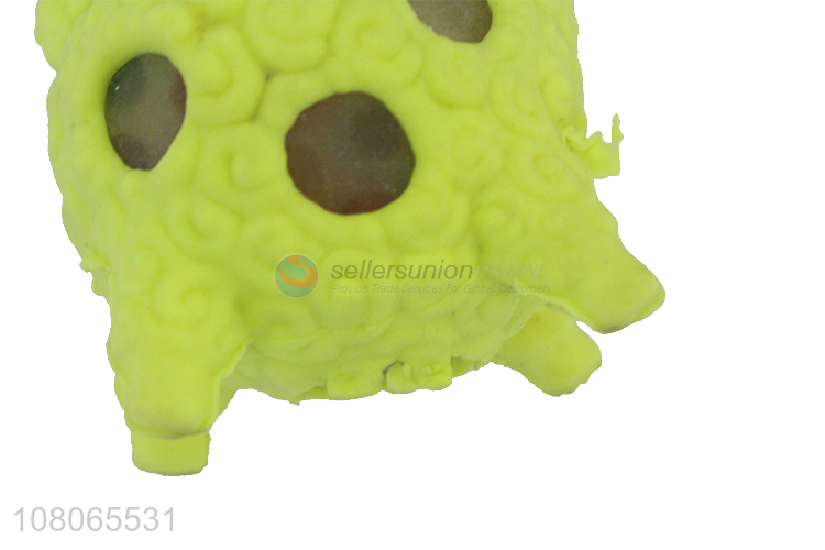 Low price yellow alpaca animal toy vent toy wholesale