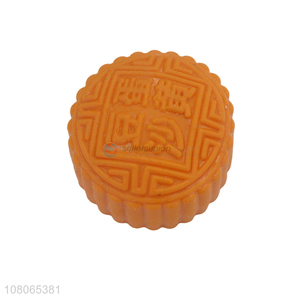 Online wholesale orange simulation moon cake pinch toy vent toy