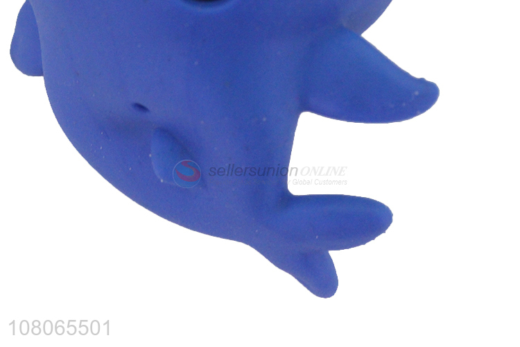 New arrival blue dolphin toy children vent toy for sale