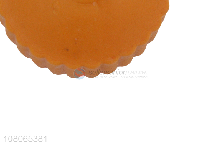 Online wholesale orange simulation moon cake pinch toy vent toy