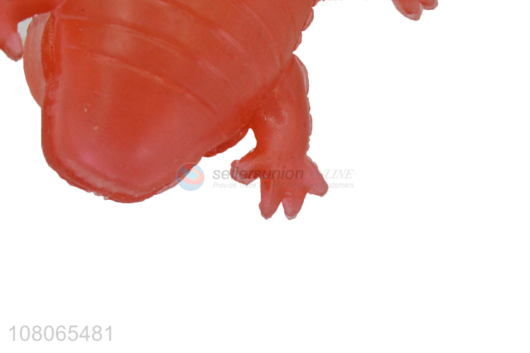 New products red frog animal toy creative children vent toy