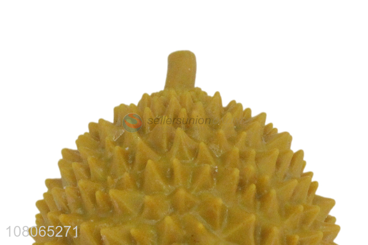 Factory direct sale yellow durian toy vent toy for children