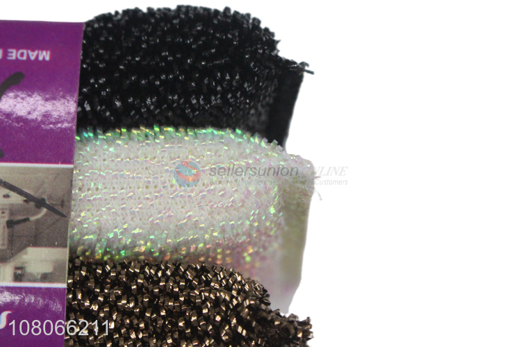 Wholesale durable sponge scouring pad kitchen scourer cleaning sponge