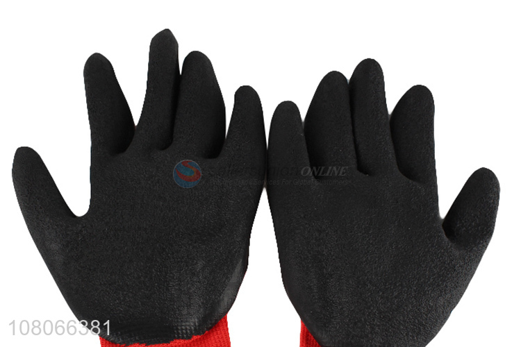 China factory polyester hand protection working safety gloves