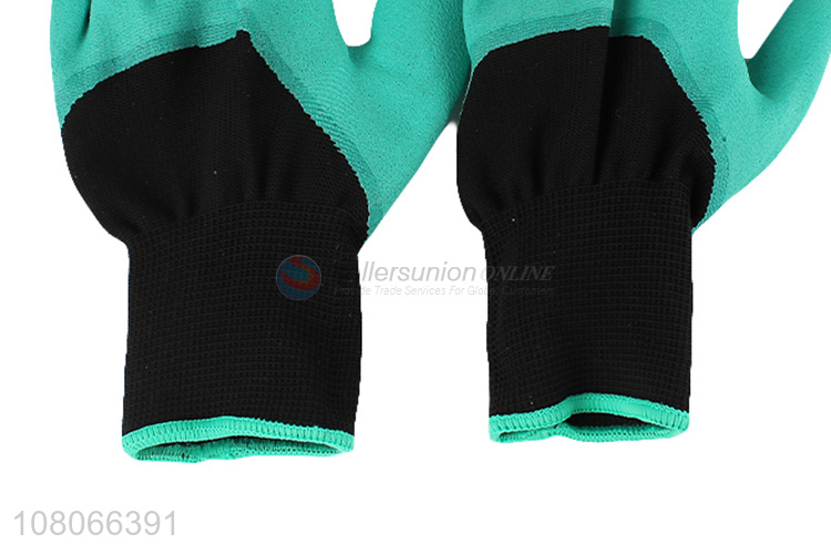 Factory price polyester waterproof safety working gloves