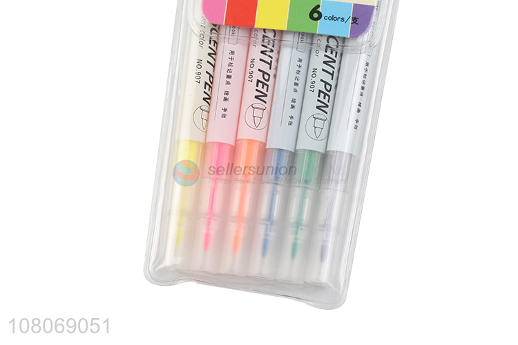 Wholesale from china double-headed children highlighter pen