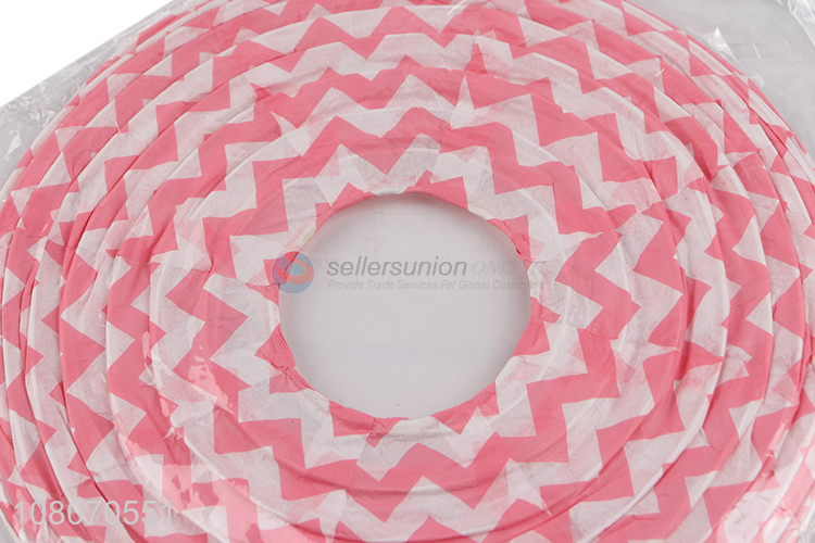 Good wholesale price pink paper lanterns universal holiday decoration