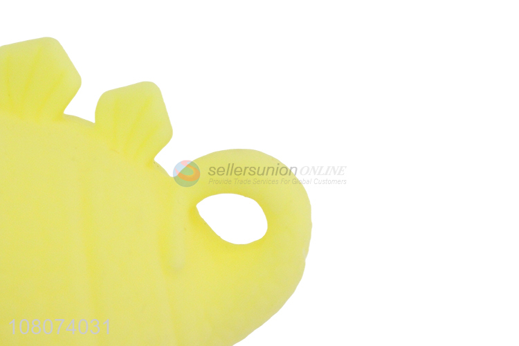 Whholesale yellow TPR decompression toy finger vent toy