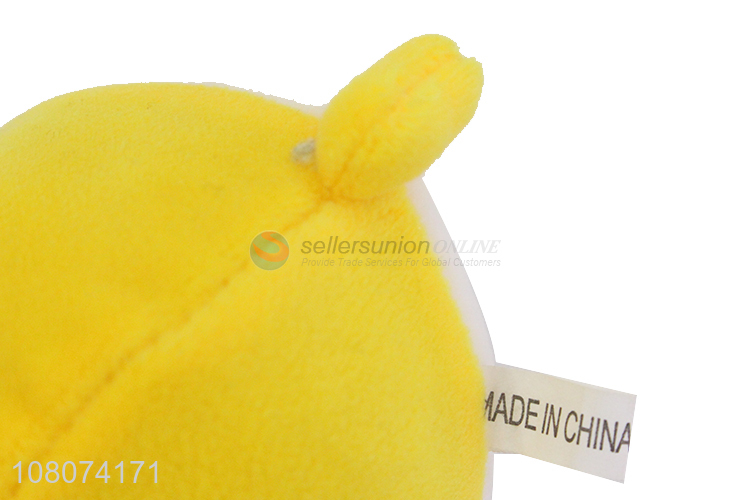 China supplier yellow plush decompression toy children toy