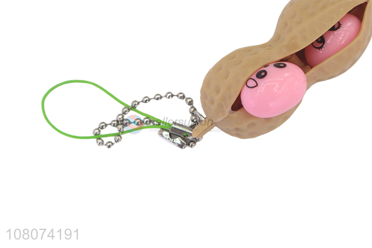 New arrival cute peanut pendant children pinch vent toy