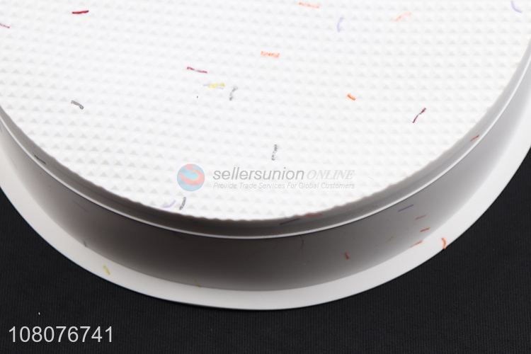 Hot sale large round food grade non-stick DIY silicone cake mold pan