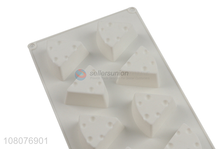 New arrival 8-cavity food grade silicone cheese cake molds for baking