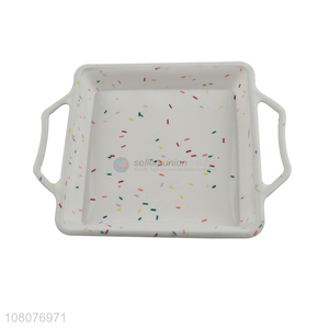 Recent design microwave safe silicone cake molds with double handles