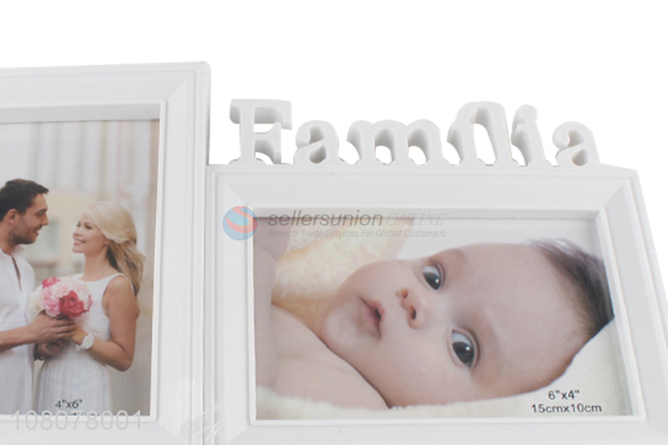 Wholesale Family Photo Frame Plastic Desktop Picture Frame