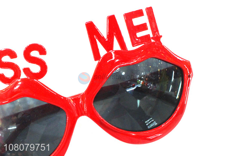 Factory Price Red Party Decoration Glasses for Valentine's Day