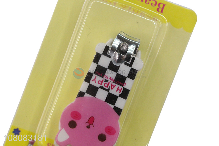 Creative design cartoon pattern nail clipper for beauty tools