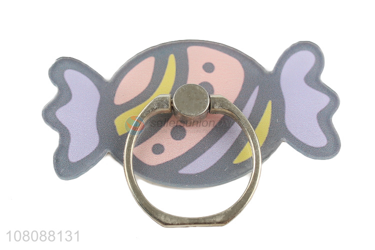 Hot sale cartoon candy phone mobile phone ring holder grips