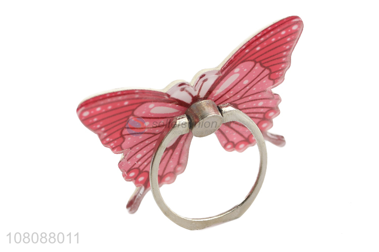 Best selling butterfly phone holder iphone ring holder grip