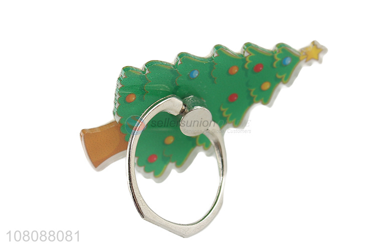 High quality christmas tree ring stand holder for cellphone