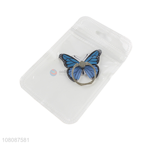 Yiwu market butterfly phone ring holder mobile phone holder