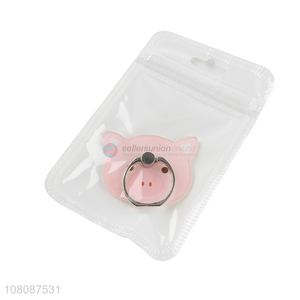 China products pig phone holder iphone ring holder grips