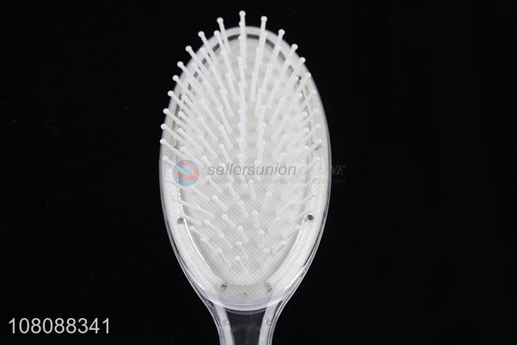 Top selling plastic anti-static massage hair comb salon brush