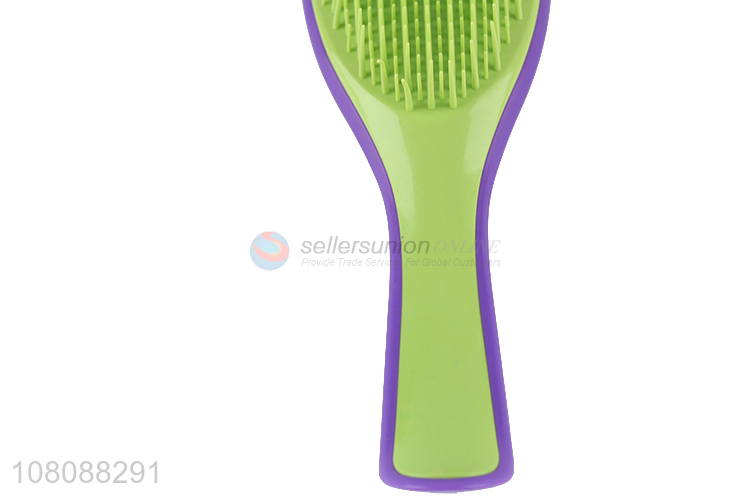 High quality multicolor plastic comb brush massage comb