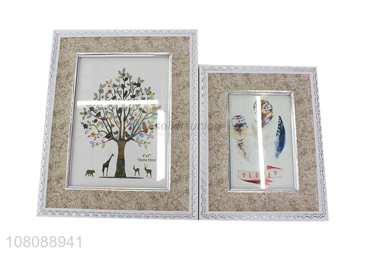 Fashion Style Plastic Photo Frame Desktop Picture Frame