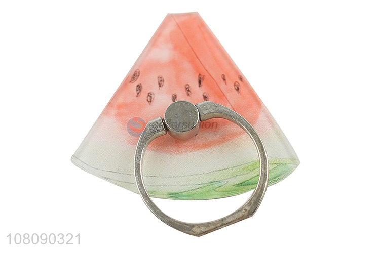 Top sale watermelon finger ring portable mobile phone holder