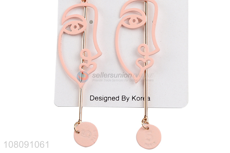 Delicate Design Long Pendant Earrings Ladies Fashion Earring