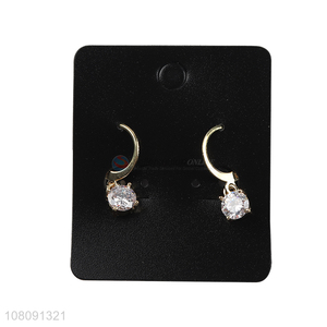 Best Selling Hoop Earring With Imitation Diamond For Sale