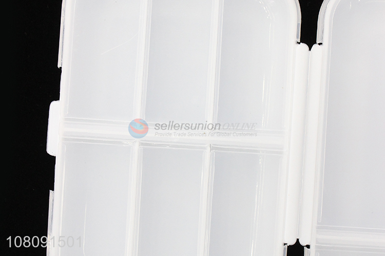 Good quality plastic portable pill case medicine storage box