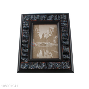 High quality wooden desktop picture frame for home decoration