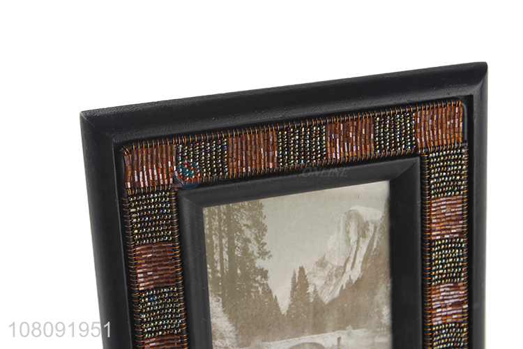 Hot selling wood tabletop picture frame standing photo frame