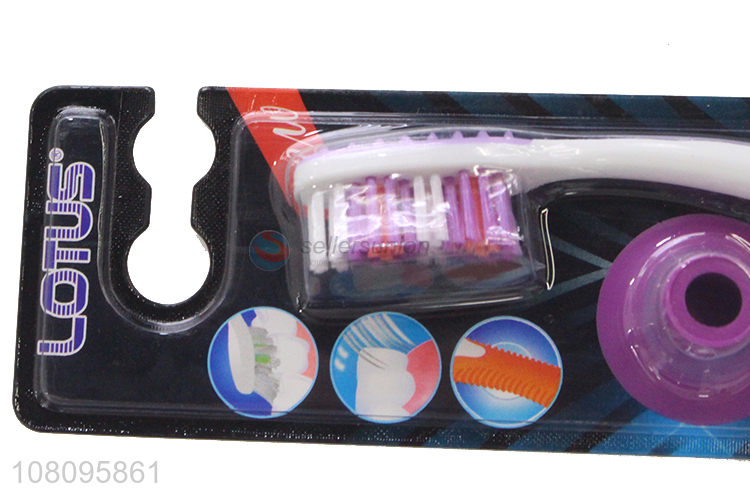 Hot selling super soft household adult toothbrush for tooth cleaning