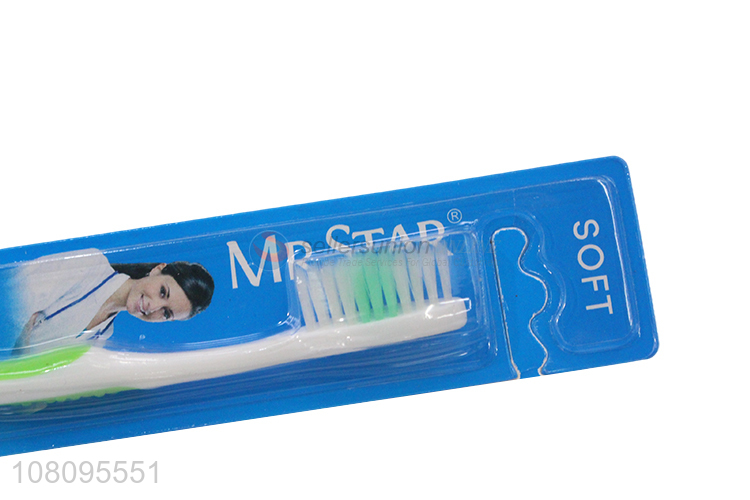 Factory direct sale comfortable adult toothbrush for household