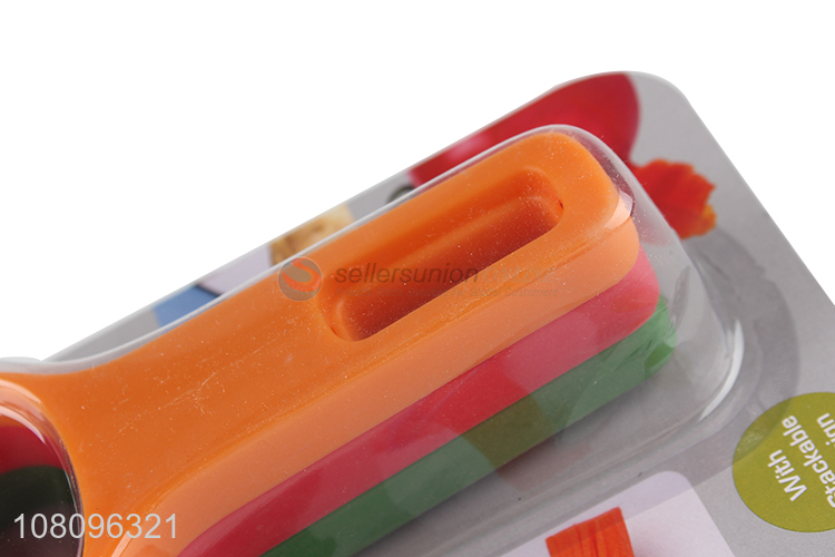 Online wholesale multicolor plastic fruit and vegetable peeler