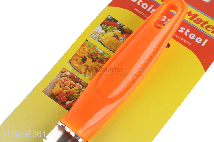 Yiwu wholesale plastic handle fruit peeler for kitchen