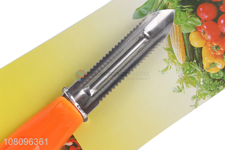 Yiwu wholesale plastic handle fruit peeler for kitchen