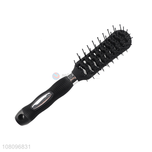 Factory supply rib comb plastic detangling comb hair styling tool