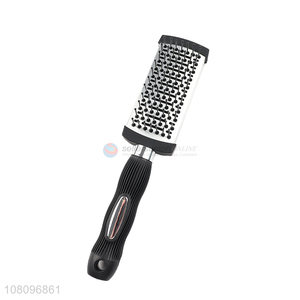 Hot selling gentlemen slicked-back hairstyle comb plastic hairbrush