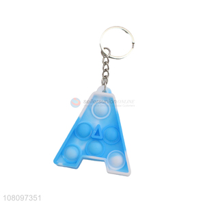 High quality letter A creative rodent pioneer keychain