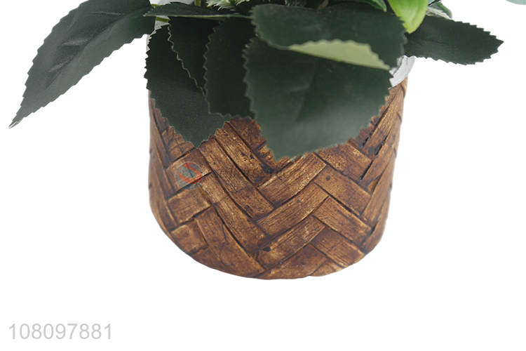 Popular Home Decoration Artificial Flower Simulation Potted Plant