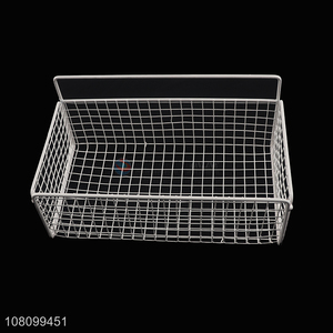 Factory supply multi-function iron wire wall hanging storage rack
