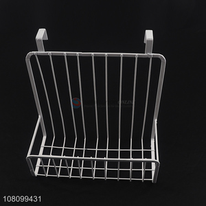 Good quality iron wire hanging storage rack for kitchen and bathroom
