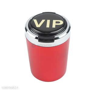 Wholesale custom logo led light car ashtray vehicle ashtray